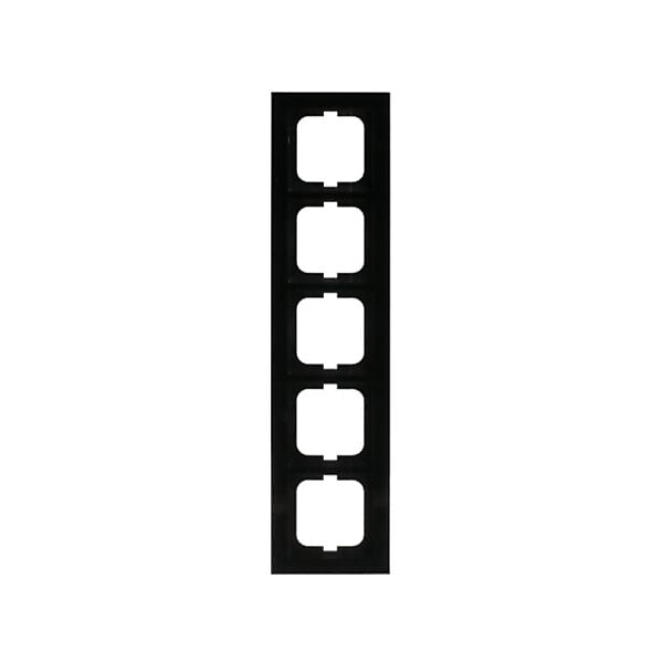 Busch-Jaeger Rahmen 5-fach schwarz 1725-281